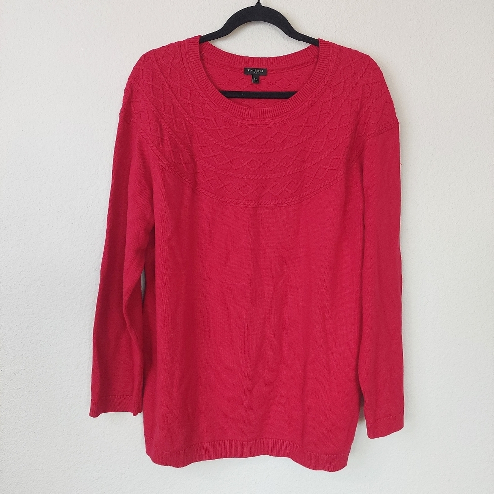 Talbots Cotton Cashmere Blend Sweater‎ Size 2X